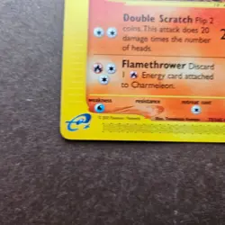 Charmeleon 73/165 Pokemon Expedition Base Set Uncommon Card - LP - Image 4