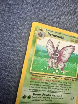 Pokemon TCG Venomoth Holo Rare Card 13/64 Jungle - Image 5