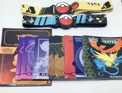 ❗Mixed Lot Pokemon Trading Card Game Player’s Guides, Belts, Trainer Box Holder - Image 1