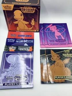 ❗Mixed Lot Pokemon Trading Card Game Player’s Guides, Belts, Trainer Box Holder - Image 2