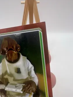 STAR WARS : Admiral Ackbar #176 Topps UK Foil Trading Card THE FORCE AWAKENS - Image 4