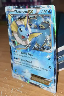 Vaporeon EX 24/83 Generations Holo Ultra Rare 2016 TCG Pokemon Card - Image 2