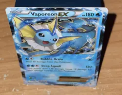 Vaporeon EX 24/83 Generations Holo Ultra Rare 2016 TCG Pokemon Card - Image 4