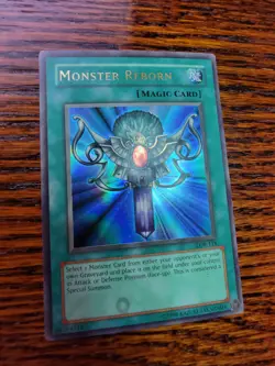 PL - 1996 YUGIOH MONSTER REBORN #LOB-118 - Image 2