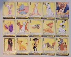 Disney 100 Weiss Schwarz 61 Cards Complete Set of 28 C / 26 UC / 7 CLIMAX COMMON - Image 1