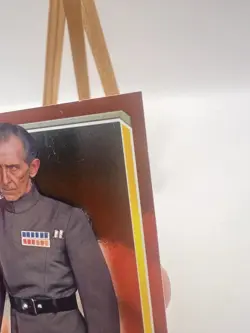 STAR WARS : Grand Moff Tarkin #169 Topps UK Foil Trading Card THE FORCE AWAKENS - Image 4
