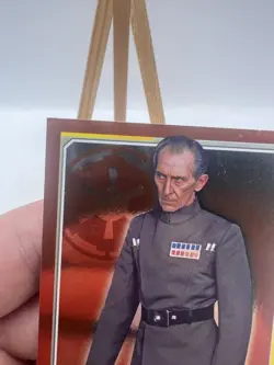 STAR WARS : Grand Moff Tarkin #169 Topps UK Foil Trading Card THE FORCE AWAKENS - Image 5
