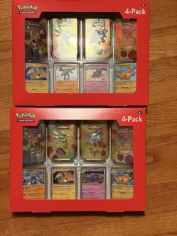 Pokemon 151 S&V - 4 Pack Mini Tins + 4 Promo Cards - SAMS CLUB EXCLUSIVE 2x - Image 1