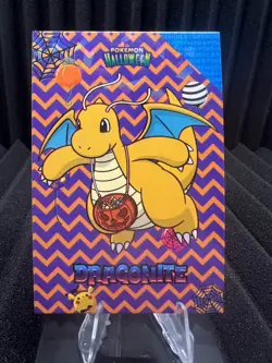 Dragonite - Cracked Ice Holo - Card Database Halloween 2024 - Pokemon Card NM - Image 1