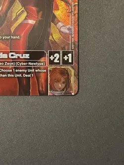 Gundam Card Game GCG Marida Cruz GD01-093 R+ Newtype Rising - Image 2