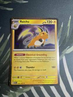 Cosmo Holo Raichu 026/165 151 Sam’s Club Promo Nm Pokemon Card English - Image 1
