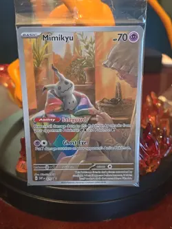 Pokemon Mimikyu TCG Scarlet & Violet Paldea Evolved SVP075 Holo Promo Card - Image 1