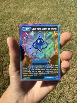 Cookie Run Braverse SR Pure Vanilla SoulJam Item Card! - Image 1