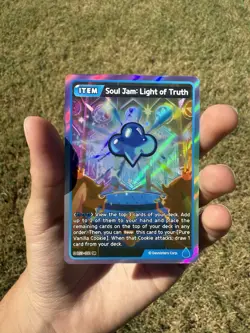 Cookie Run Braverse SR Pure Vanilla SoulJam Item Card! - Image 4