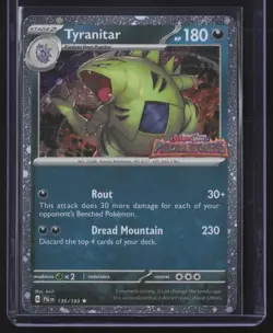 Tyranitar (Paldea Evolved Stamp) Promo Miscellaneous Cards & Products 135/193 NM - Image 1