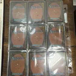 Vintage 1994 Magic The Gathering Revised Black Lot (9 Cards) MTG Classic - Image 5