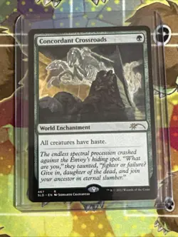 MTG 1x Concordant Crossroads 467 Secret Lair Drop Magic the Gathering Card x1 NM - Image 1