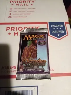 Magic the Gathering Mercadian Masques Booster Pack Factory Sealed MTG Vintage 742818065702 - Image 2