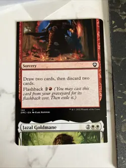 Faithless Looting/jazal Goldmane MISPRINT MISCUT - Image 1