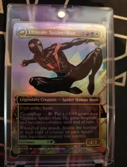 Miles Morales (0200) (Borderless) Marvel's Spider-Man Foil - Image 2