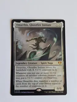 FOIL Omarthis, Ghostfire Initiate ~ Commander Masters [ NearMint ] [ Magic MTG ] - Image 1
