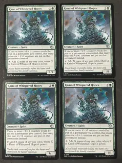 Kami of Whispered Hopes x4 (Playset) March of the Machine (MOM) MINT MTG Magic - Image 1