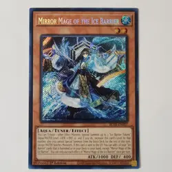 Mirror Mage of the Ice Barrier - BLTR-EN007 - Secret Rare - NM - 1st ed - Yugioh - Image 1
