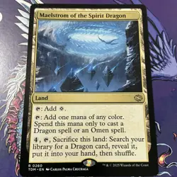 Maelstrom of the Spirit Dragon (Rare) #260 Tarkir Dragonstorm MTG Near Mint - Image 1