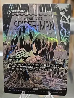 Reanimate (Borderless) MTG Marvel Universe Eternal-Legal Foil - Image 1