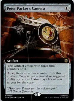 Peter Parker's Camera (Extended Art) Foil R Marvel's Spider-Man - 280 NM - Image 1