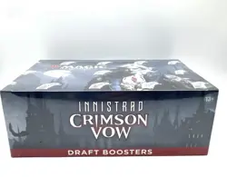Magic: The Gathering Innistrad Crimson Vow Draft Booster Box - 36 Packs 630509993475 - Image 1