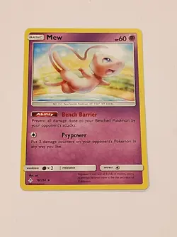 Pokemon TCG Mew 76/214 Unbroken Bonds Non-Holo Card - Image 1