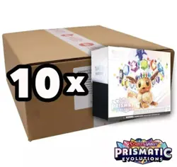 Pokemon Prismatic Evolutions Elite Trainer Box ETB Sealed Case - Image 1
