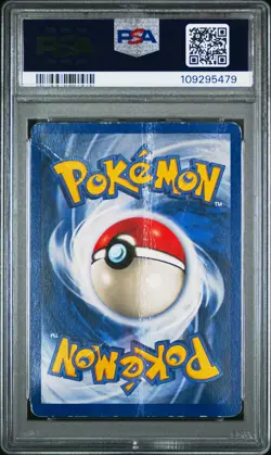1999 POKEMON BASE SET UNLIMITED #1 ALAKAZAM-HOLO PSA 1 - Image 2