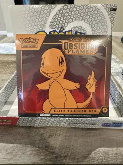 Pokemon Scarlet Violet Obsidian Flames Elite Trainer Box ETB Sealed - Image 1