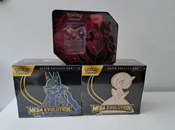 Pokemon Bundle Mega Evolution Lucario Gardevoir Elite Trainer Box ETB New/Sealed - Image 1