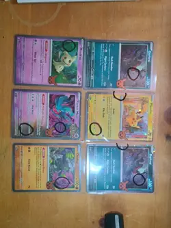 Pokemon Halloween Stamp Cosmos Holo SWIRL Lot 6 SWIRLED up Bangers Pokemon TCG - Image 1