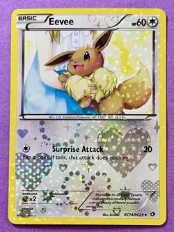 Eevee 2013 Pokemon Radiant Collection Legendary Treasures HOLO RC14/RC25 - Image 1