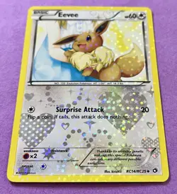 Eevee 2013 Pokemon Radiant Collection Legendary Treasures HOLO RC14/RC25 - Image 2