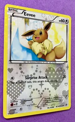 Eevee 2013 Pokemon Radiant Collection Legendary Treasures HOLO RC14/RC25 - Image 3
