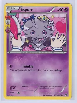 (NM-LP) Pokemon: Generations Radiant Collection - Espurr #RC14 - Image 1