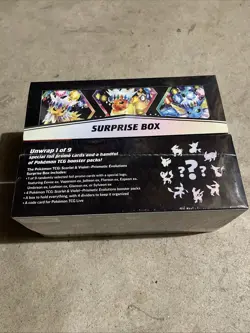 Pokemon TCG Scarlet & Violet Prismatic Evolutions Surprise Box SEALED Lot Of 2 - Image 2