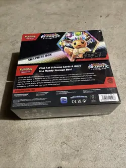 Pokemon TCG Scarlet & Violet Prismatic Evolutions Surprise Box SEALED Lot Of 2 - Image 3
