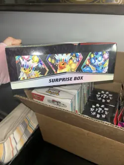 Pokemon TCG Scarlet & Violet Prismatic Evolutions Surprise Box SEALED Lot Of 2 - Image 1
