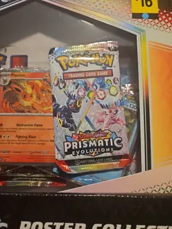 *** Pokemon Prismatic Evolutions Poster Collection Sealed Display Set-6 Boxes*** - Image 2