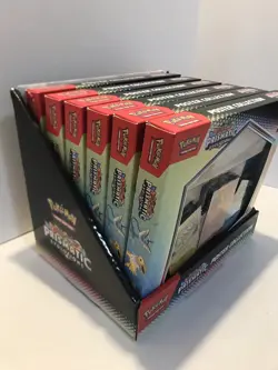 Pokemon Prismatic Evolutions Poster Collection Sealed Full Display Case Lot Of 6 - Image 4
