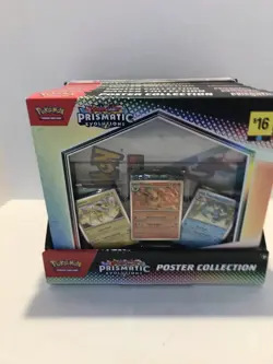 Pokemon Prismatic Evolutions Poster Collection Sealed Full Display Case Lot Of 6 - Image 5