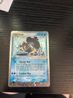 Pokemon Lapras ex 99/109 Ruby and Sapphire Holo LP - Image 1