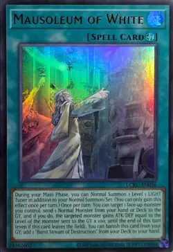 Yugioh Mausoleum of White LCKC-EN036 Ultra Rare Unlimited - Image 1