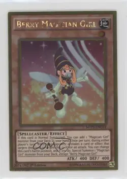 Berry Magician Girl Gold Edition YuGiOh The Dark Side of Dimensions Movie Pack - Image 1